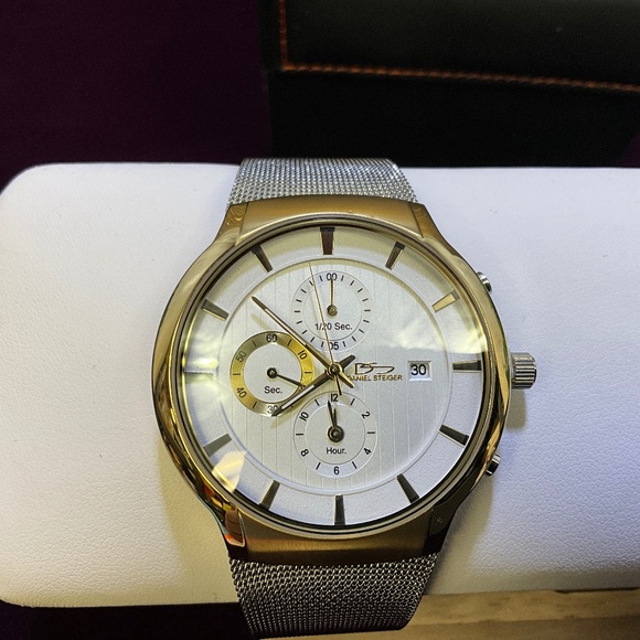 Daniel Steiger Apex White Dial Watch. - Picture 1 of 5